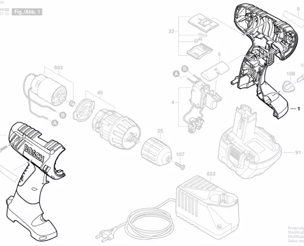 Coquille réf. 2 609 100 626 BOSCH